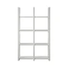 Best Crestwood 60"H 8-Shelf Bookcase, White (4465013COM) Bookcases