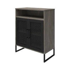 New Purdue 30" Storage Cabinet with 3 Shelves, Gray Oak (3558917COM) Storage Cabinets