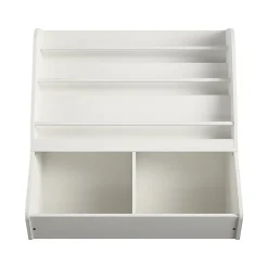 Best Tyler 36"H 5-Shelf Bookcase, White Particle Board (4947013COM) Bookcases