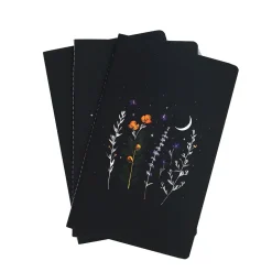 Denik : AMEYA'S REALM SKINNY LAYFLAT NOTEBOOK 3-PACK Outlet