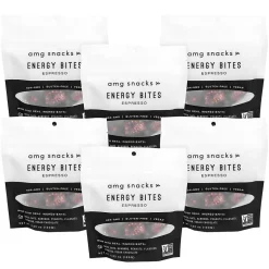 Snacks & Granola Bars<AMG Snacks Gluten Free Espresso Energy Bar, 6 Bars/Box (344-00001)