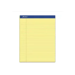 Ampad Evidence Notepad, 8.5" x 11.75", Wide Ruled, Canary, 50 Sheets/Pad, 12 Pads (20-270) Online