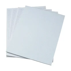 Ampad Evidence Notepad, 8.5" x 11", Quad Ruled, White, 50 Sheets/Pad (22-002) Clearance