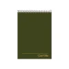 Ampad Gold Fibre Designer Series Notepad, 8.5" x 11.75", Wide Ruled, Classic Green Cover, 70 Sheets/Pad (20-811) Hot