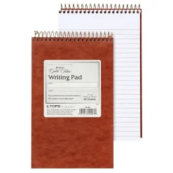 Ampad Gold Fibre Notepad, 5" x 8", College Ruled, White, 80 Sheets/Pad (20-007)