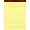 Ampad Gold Fibre Notepads, 8.5" x 11.75", Wide Ruled, Canary, 50 Sheets/Pad, 4 Pads/Pack (TOP20-032R) Clearance