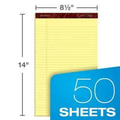 Ampad Gold Fibre Notepads, 8.5