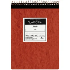 Ampad Gold Fibre Retro Writing Pad, 8.5" x 11.75", Wide Ruled, White, 70 Sheets/Pad (20-008R) Best
