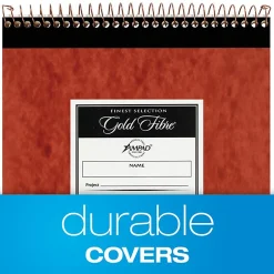 Ampad Gold Fibre Retro Writing Pad, 8.5" x 11.75", Wide Ruled, White, 70 Sheets/Pad (20-008R) Best