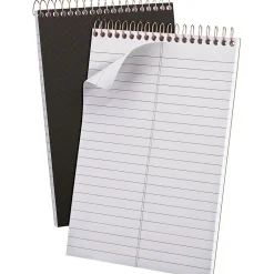 Ampad Gold Fibre Steno Pad, 6" x 9", Gregg Ruled, Gray, 100 Sheets/Pad (20-808R) Sale