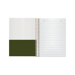 Ampad Gold Fibre Subject Notebooks, 5" x 7", College Ruled, 100 Sheets, Green (20-801R) Online