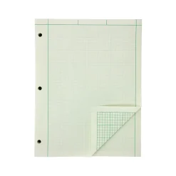 Ampad Graph Pad, 8.5" x 11", Graph Ruled, Green Tint, 200 Sheets/Pad (22-144) Best