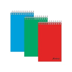 Ampad Memo Pads, 3" x 5", Narrow, Assorted, 60 Sheets/Pad, 3 Pads/Pack (OXF 45-093) Online