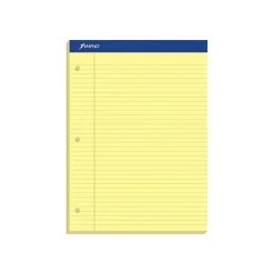 Ampad Notepad, 8.5" x 11.75", Narrow, Canary, 100 Sheets/Pad (TOP 20-246) Online