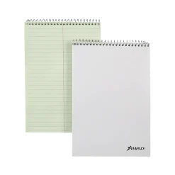 Ampad Steno Book, 6" x 9", Gregg Ruled, Green Tint, 80 Sheets/Pad, 6 Pads/Pack (TOP 25-278) Discount