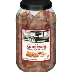 Pretzels<Anderson Peanut butter Pretzels Nuggets, 44 oz. (GOV7543670105)