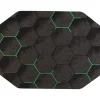 Clearance Rug'd Kaleidoscope Carpet & Hard Floor Chair Mat, 36" x 48", Gray/Green (AMB9110) Chair Mats