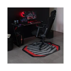 Discount Rug'd Prizm Red Carpet & Hard Floor Chair Mat, 36