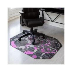 Discount Rug'd Refracted Carpet & Hard Floor Gaming Chair Mat, 36