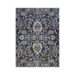 Sale Rug'd Robin Carpet & Hard Floor Chair Mat, 36" x 48", Gray/Orange (AMB9018) Chair Mats