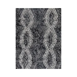 Best Rug'd Smiljan Carpet & Hard Floor Chair Mat, 36" x 48", Black/White Polyester (AMB9022) Chair Mats