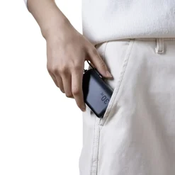 Anker Fusion Built-in USB-C 3-in-1 Power Bank, 5000 mAh, Black (A1636H11)