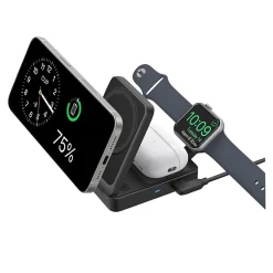 Anker MagGo MagSafe USB-C MagSafe Wireless Charging Station for Apple, Black (B2557J11-1)