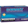Ansell COBALT Nitrile Exam Gloves, Beaded Cuff, Fully Textured, Size XL, 100/BX (N19)