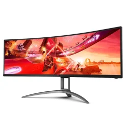 AOC AGON 49" Curved 4K Ultra HD 165 Hz LCD Gaming Monitor, Black (AG493UCX2)* Gaming Monitors