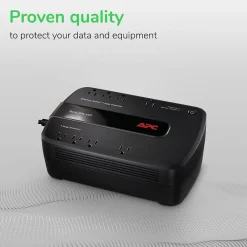 Battery Backup<APC Back-UPS 650 Battery Backup & Surge Protector w/ USB, 8-Outlets (BE650G1)