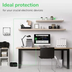 Battery Backup<APC Back-UPS 650 Battery Backup & Surge Protector w/ USB, 8-Outlets (BE650G1)