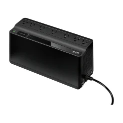 Battery Backup<APC Back-UPS BE Series 600VA 7-Outlet Desktop Battery Backup & Surge Protector w/ USB, Black (BE600M1)