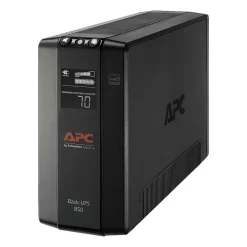 Battery Backup<APC Back-UPS Pro Compact Tower 850VA LCD Screen 8 Outlet (BX850M)