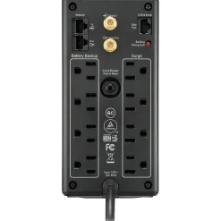 Battery Backup<APC Back-UPS Pro Compact Tower 850VA LCD Screen 8 Outlet (BX850M)