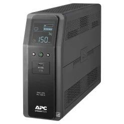Battery Backup<APC Back-UPS Pro 1500VA Battery Backup and Surge Protector, 10-Outlets, Black (BR1500MS2)