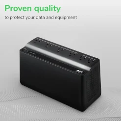 Battery Backup<APC Back-UPS 425VA Backup and Surge Protector, 6-Outlets, Black (BE425M)