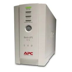 Battery Backup<APC Back-UPS 500VA 6-Outlet Battery Backup and Surge Protector, Beige (BK500)