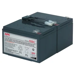 Battery Backup<APC Cartridge #6 UPS Replacement Battery, Black (RBC6)