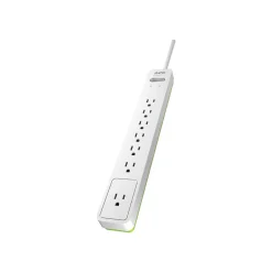 Surge Protectors & Power Strips<APC Essential SurgeArrest 7-Outlet Surge Protector, 6' Cord (PE76W)