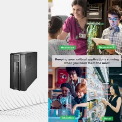 Battery Backup<APC Smart-UPS 2200VA UPS, 10-Outlets, Black (SMT2200C)