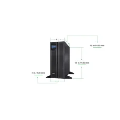 Battery Backup<APC Smart-UPS X 2000 Rack/Tower LCD 1920VA 10-Outlet UPS, Black (SMX2000LVNC)