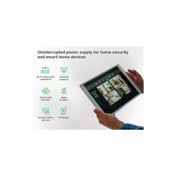 Battery Backup<APC UPS Battery Backup, 1050VA UPS with 6 Backup Battery Outlets, USB Type-C, White (BE1050G3)