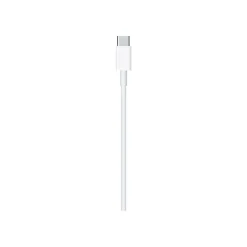 Power Cables<Apple 6.6' USB-C Male to Lightning Cable, Male to Male, White (MKQ42AM/A)