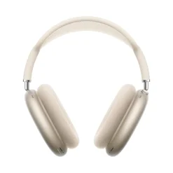 Apple AirPods Max Wireless Active Noise Canceling Over-Ear Headset, USB-C, Bluetooth, Starlight (MWW53AM/A)