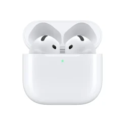 Apple AirPods Noise-Canceling Earbuds with USB-C Charging Case, 4th Generation, Bluetooth, White (MXP93LL/A)