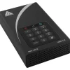 Apricorn Aegis Padlock DT 10TB USB 3.0 External Hard Drive, Black (ADT-3PL256F-10TB)* External Hard Drives