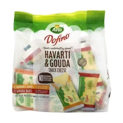 Fresh Groceries<Arla Havarti and Gouda Cheese Snack Kit, 24/Pack (902-00032)