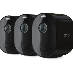 Security Cameras & Systems<Arlo Pro 5S 2K Wireless Security Camera, 3 Pack, Black (VMC4360B-100NAS)