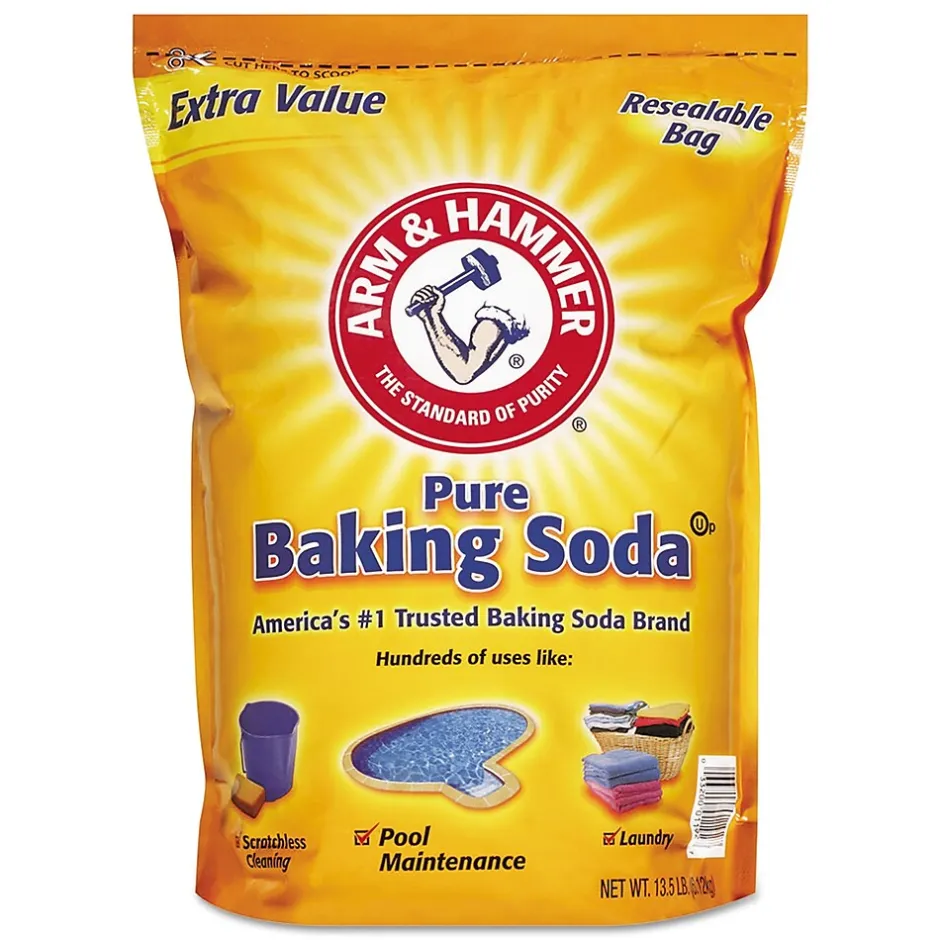 Arm & Hammer Extra Value Pure Baking Soda, Original Scent, 13.5 lbs. (CDC3320001961)
