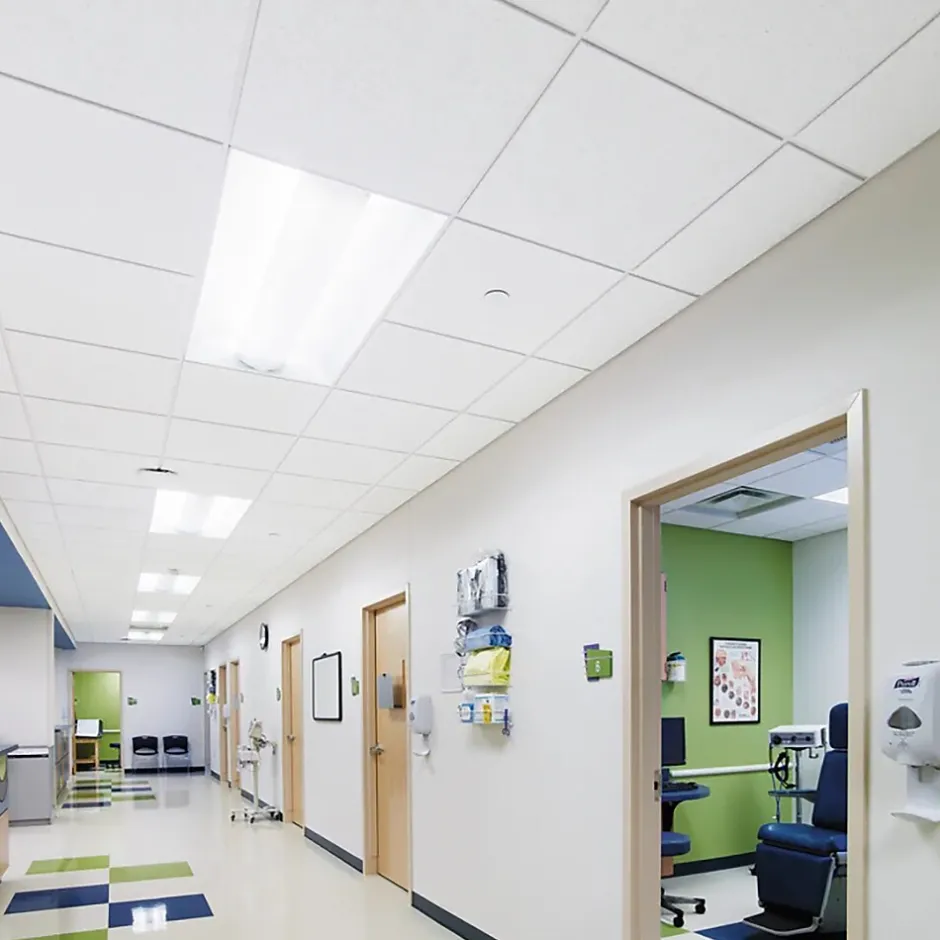 Ceiling Tiles<Armstrong CIRRUS High NRC Tegular Edge Ceiling Tile, 24" x 24", White, 10/Carton (BP556E)